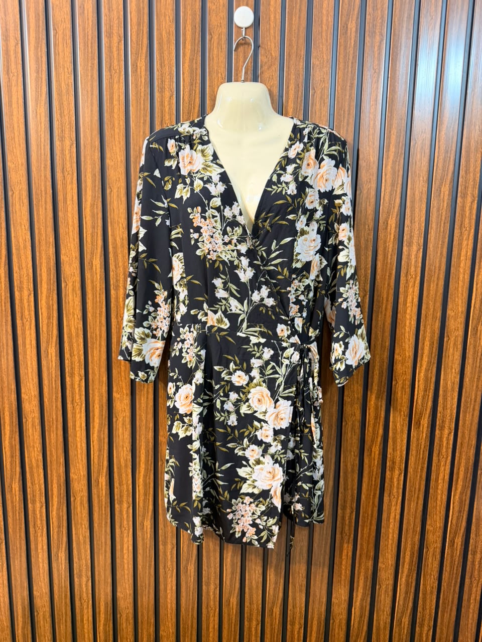 Chest 20  Length 32  Fabric Chiffon Women's Trend Mini Dress