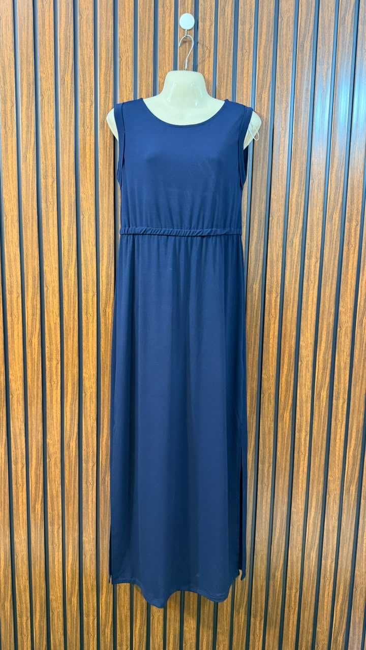 Chest 20 Lenght 53  Fabric silk jersey Western Branded Women's Long Maxi
