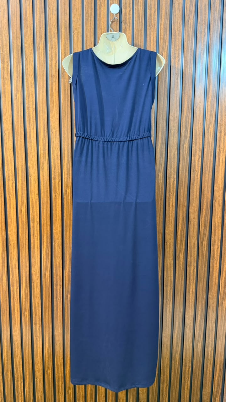 Chest 20 Lenght 53  Fabric silk jersey Western Branded Women's Long Maxi