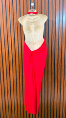 Chest xl  Lenght 53  Fabric silk jersey Elegant Women's Long Maxi