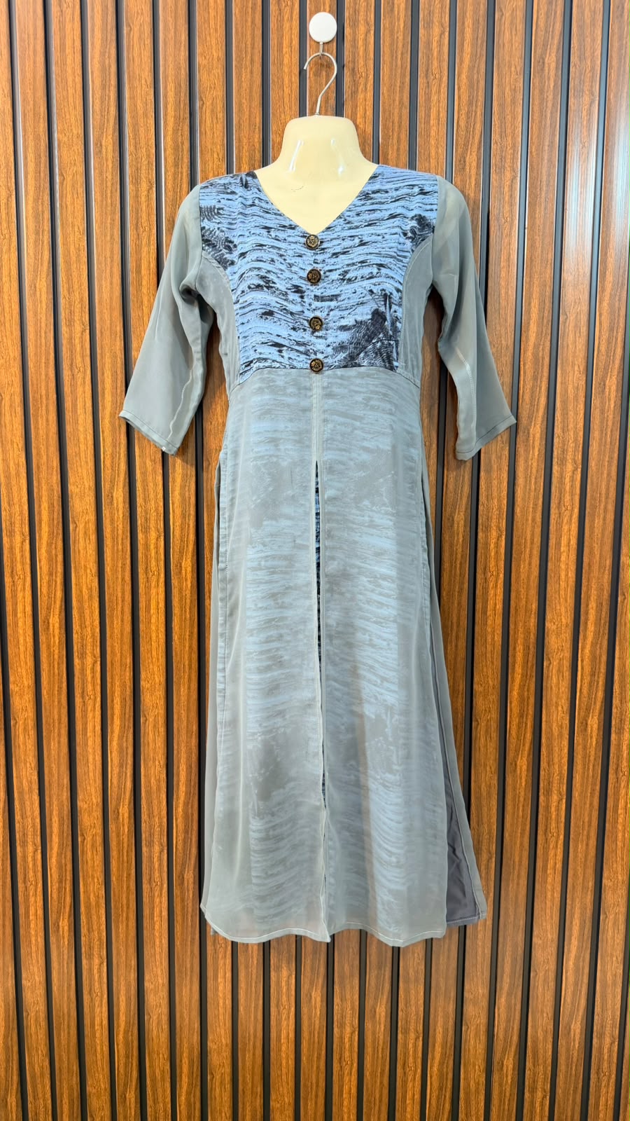 Chest 15  Lenght 42  Fabric chiffon Women's Long Maxi New Collection
