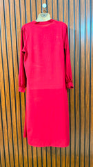 Chest 20  Lenght 43  Fabric Cotton Silk Top Quality Women's Long Maxi
