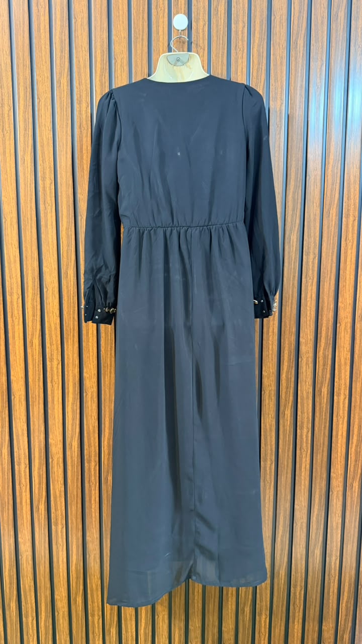 Chest 17  Lenght 52  Fabric Chiffon Women's Long Maxi Boutique