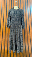 Chest 20  Length 53  Fabric Silk Women's Long Maxi Exclusive Collection