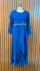 Chest 17  Length 58  Fabric Silk Women's Long Maxi Edition