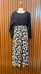 Chest 17  Length 49  Fabric Chiffon And Silk Women's Long Maxi Range