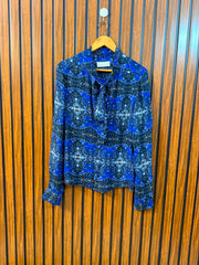 Chest 19  Length 24  Fabric Chiffon Trendy Women's Full Sleeve Top