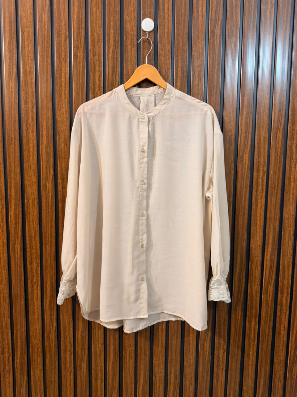 Chest 19  Length 25  Fabric Chiffon Fashion Women's Full Sleeve Top