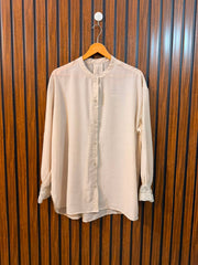 Chest 19  Length 25  Fabric Chiffon Fashion Women's Full Sleeve Top