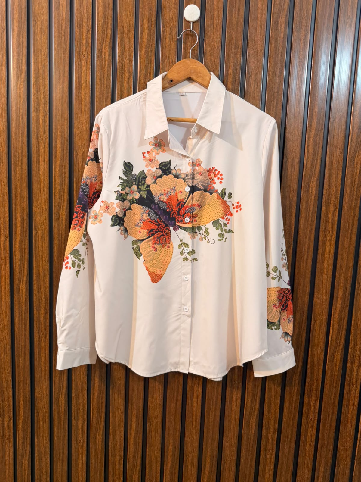 hest 20  Length 27  Fabric Silk Everyday Women's Full Sleeve Top