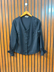Chest 18  Length 22  Fabric Silk New Arrival Women's Full Sleeve Top