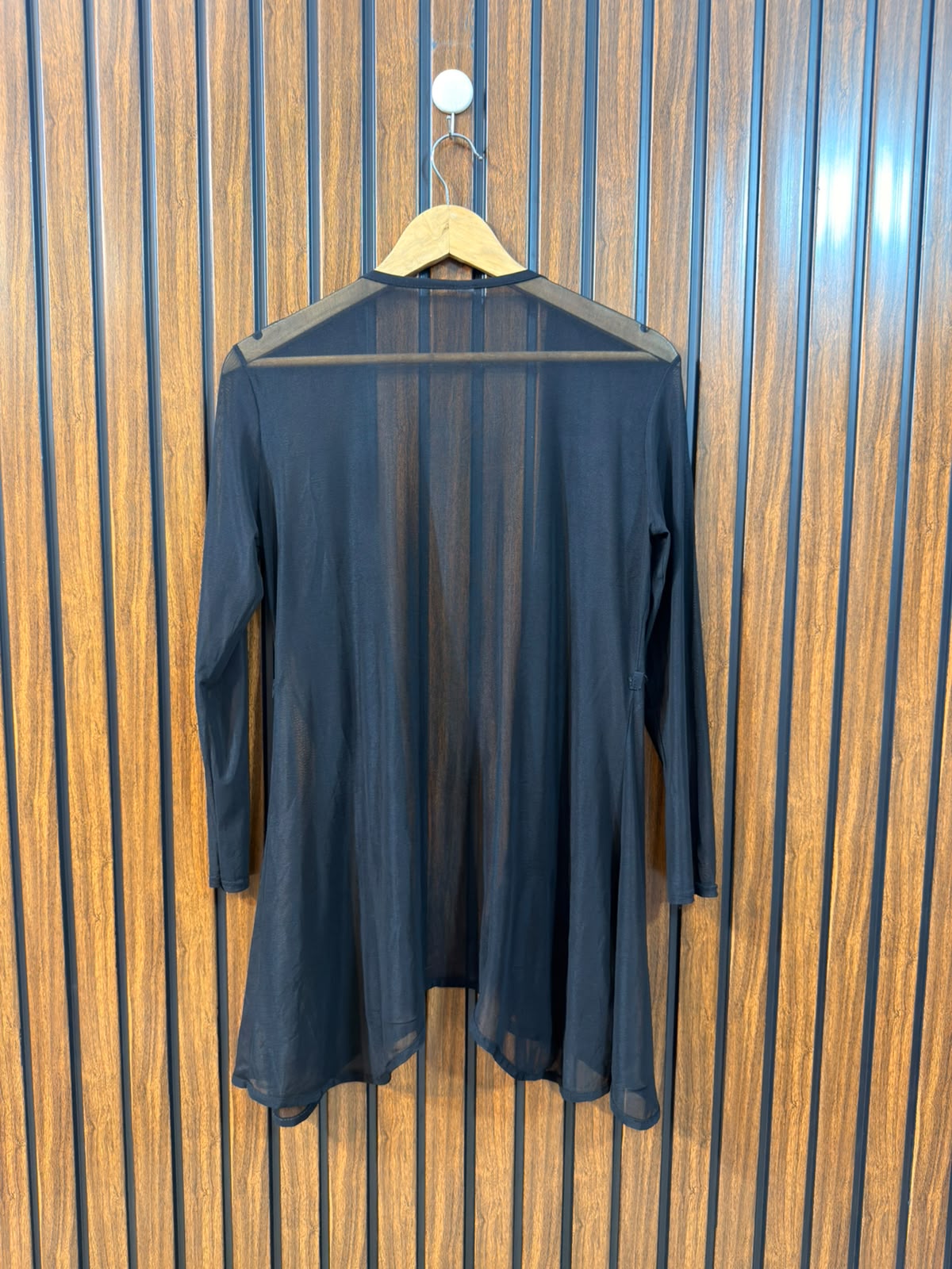 Chest Small  Length 31  Fabric Net Latest Women's Full Sleeve Shrug