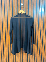 Chest Small  Length 31  Fabric Net Latest Women's Full Sleeve Shrug