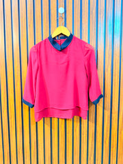 Chest 15  Length 20  Fabric Chiffon Western Women's Fashion Top