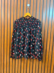Chest 20  Length 25  Fabric Chiffon Women's Premium Fashion Top