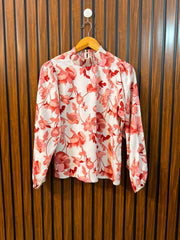 Chest 17  Length 22  Fabric Silk Women's Imported Fashion Top