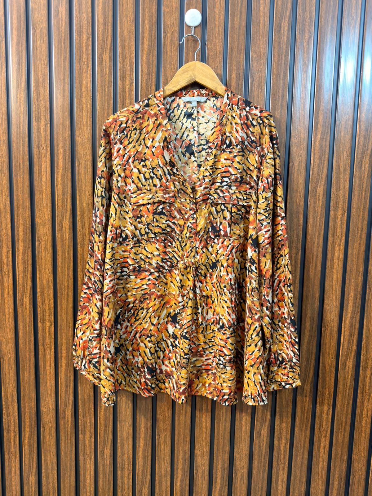 Chest 22  Length 28  Fabric Silk Women's Designer Inspired Top