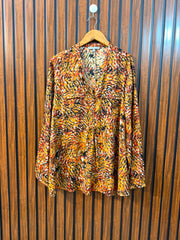Chest 22  Length 28  Fabric Silk Women's Designer Inspired Top