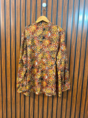 Chest 22  Length 28  Fabric Silk Women's Designer Inspired Top
