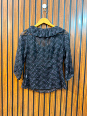 Chest 16  Length 21  Fabric Chiffon Women's Imported Collection Top