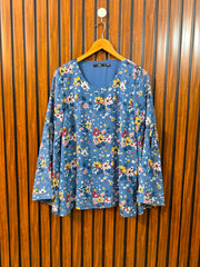Chest 19  Length 26  Fabric Chiffon Women's Branded Fashion Wear