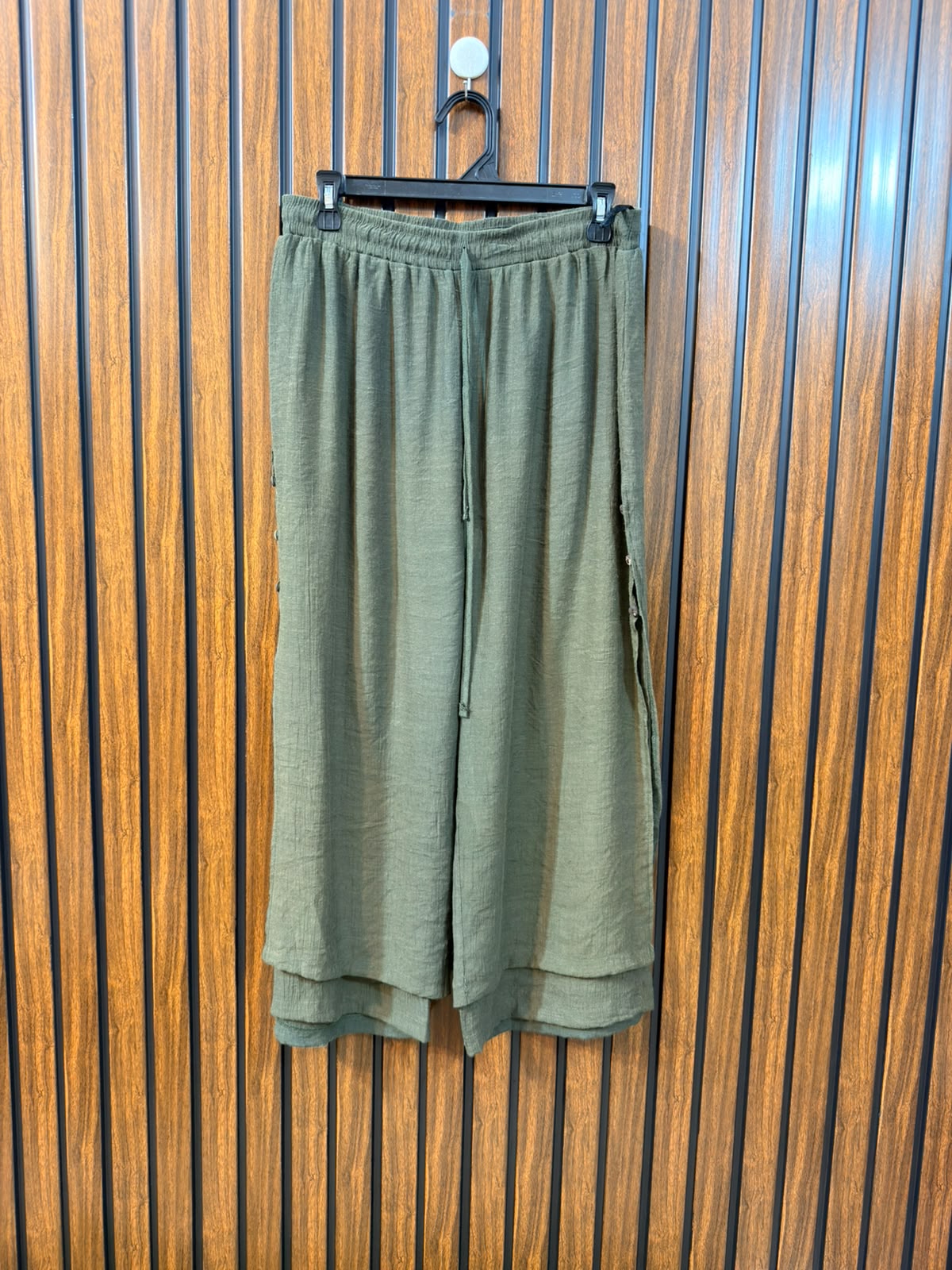 Waist 30  Lenght 34  Fabric Cotton Silk Women's Classic Trouser