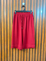 Waist 28  Lenght 24  Fabric Chiffon Women's Comfortable Trouser