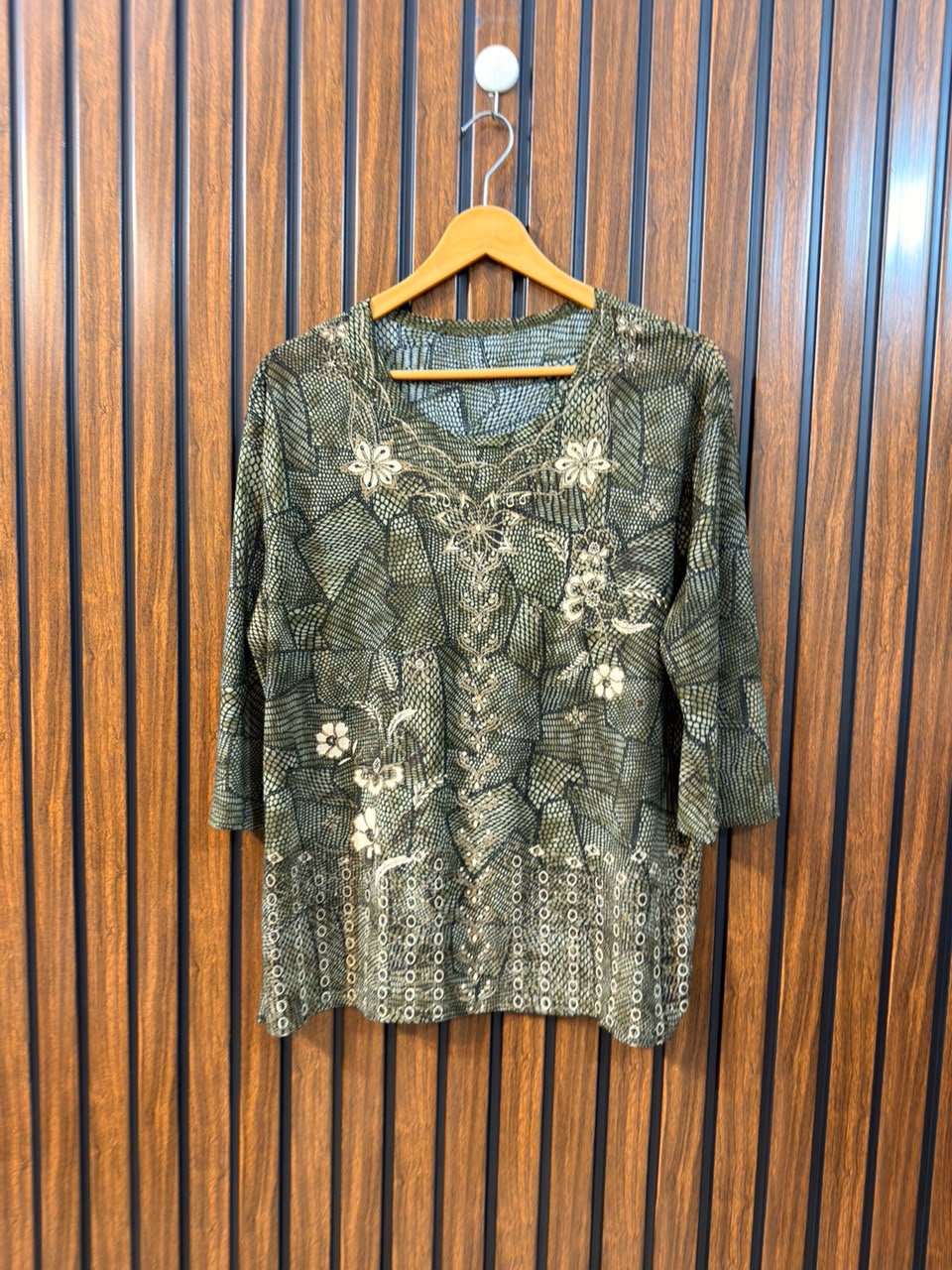 Chest 21  Lenght 25 Women's Daily Wear T-Shirt