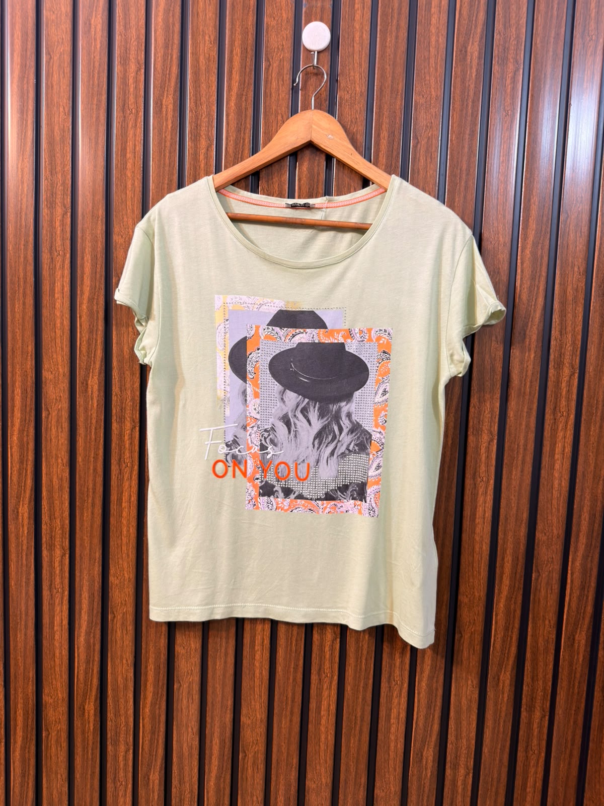 Chest 21  Lenght 24 Premium Fashion Tee