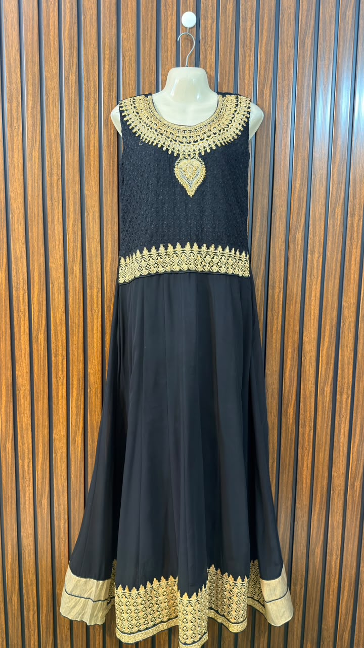 Chest 18  Length 59  Fabric Chiffon Premium Women's Long Maxi