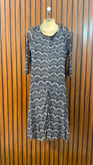 Chest 19  Length 42  Fabric Net Jersey Stylish Women's Long Maxi