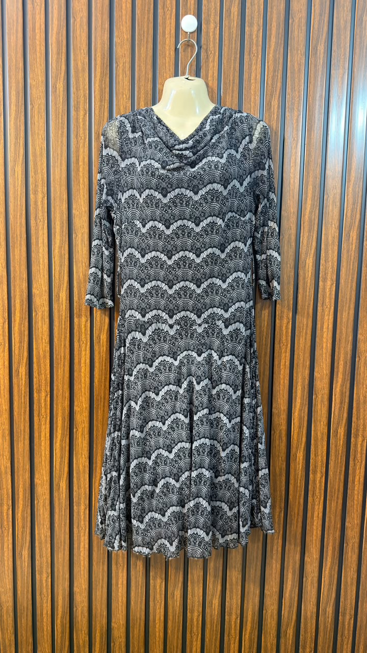Chest 19  Length 42  Fabric Net Jersey Stylish Women's Long Maxi