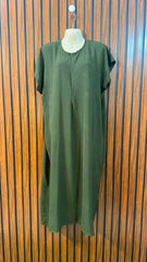 Chest 22  Length 46  Fabric Silk Imported Women's Long Maxi