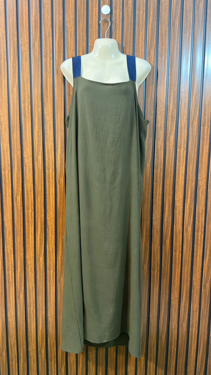 Chest 24  Length 54  Fabric Silk Imported Women's Maxi Dress