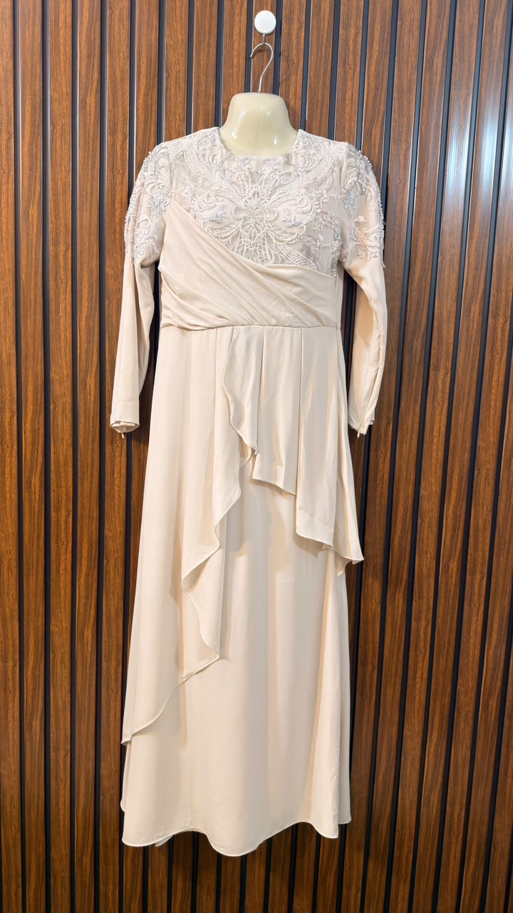 Chest 17  Length 54  Fabric Silk Premium Long Maxi Dress