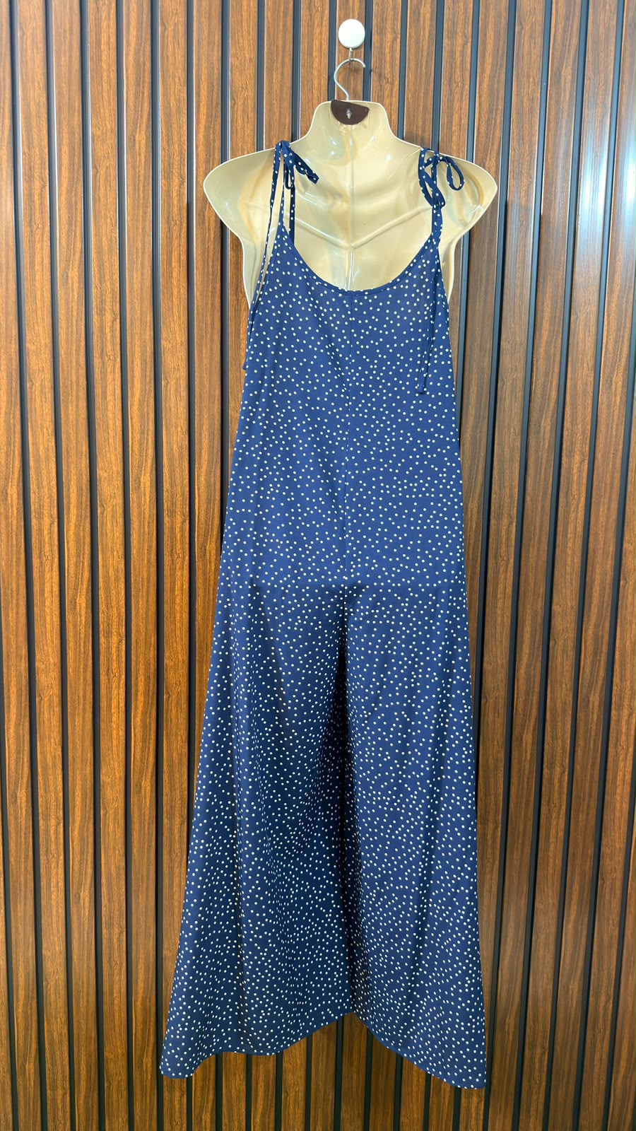 Chest 19  Length 51  Fabric Silk Women's Exclusive Long Jumpsuit