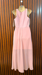 Chest 18  Length 36 To 51  Fabric Chiffon And Rayon Women's Trend Long Maxi