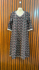 Chest 18  Length 43  Fabric Silk Women's New Arrival Long Maxi