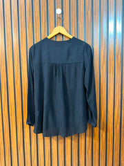 Chest 21  Lenght 25  Fabric silk jersey Elegant Women's Full Sleeve Top