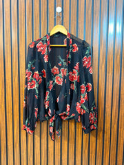 Chest small  Lenght 23  Fabric chiffon Women's Full Sleeve Top Collection