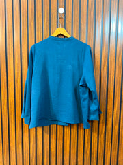 Chest 20  Lenght 22.5  Fabric silk Women's Full Sleeve Shirt