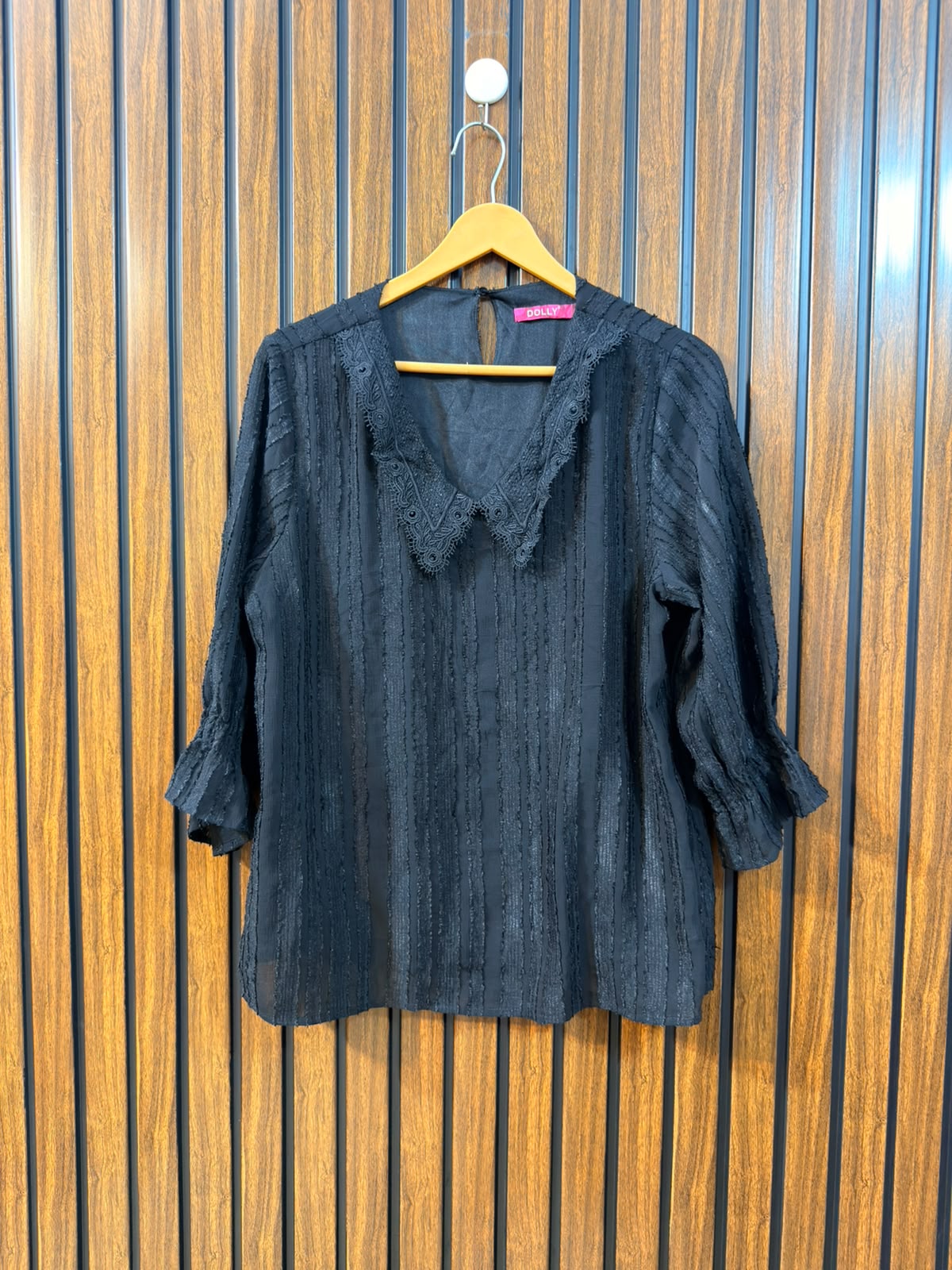 Chest 19  Lenght 24  Fabric chiffon Imported Top for Women