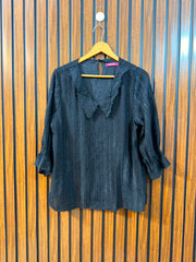 Chest 19  Lenght 24  Fabric chiffon Imported Top for Women