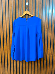 Chest 20  Lenght 26 to 27  Fabric chiffon Women's Everyday Full Sleeve Top