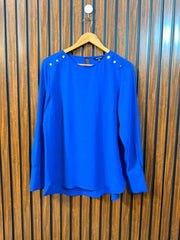 Chest 20  Lenght 26 to 27  Fabric chiffon Women's Everyday Full Sleeve Top