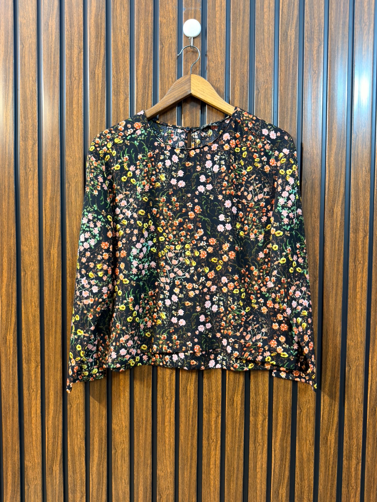 Chest 19  Lenght 20.5  Fabric Georgette Women's Premium Top