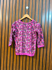 Chest 16  Lenght 20  Fabric Silk Women's Elegant Top