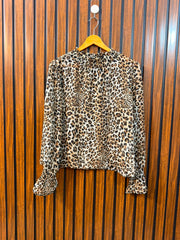 Chest 19  Lenght 21  Fabric Chiffon Women's Fashion Top Collection