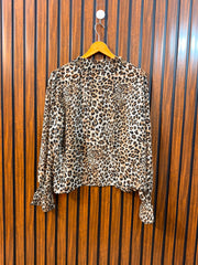 Chest 19  Lenght 21  Fabric Chiffon Women's Fashion Top Collection