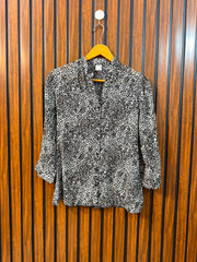 Chest 20  Lenght 23  Fabric Chiffon Women's New Arrival Full Sleeve Top